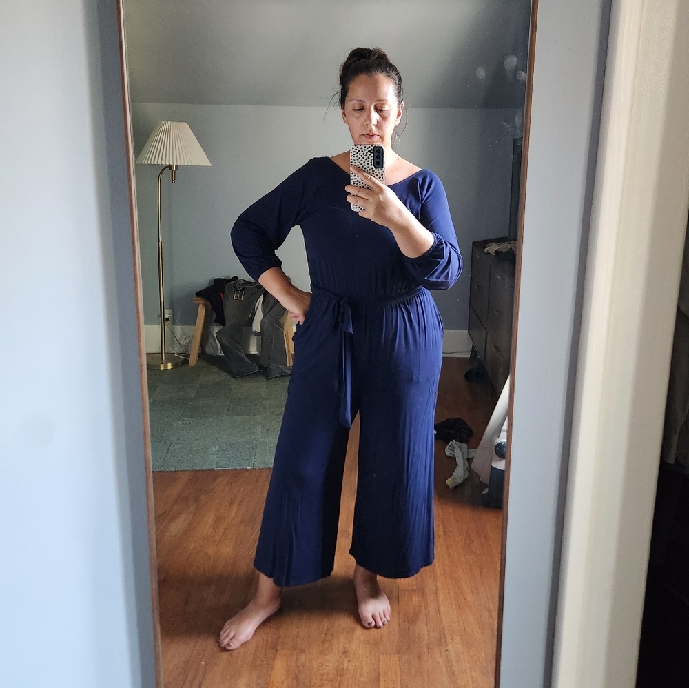 GAP Deep Blue Jumpsuit